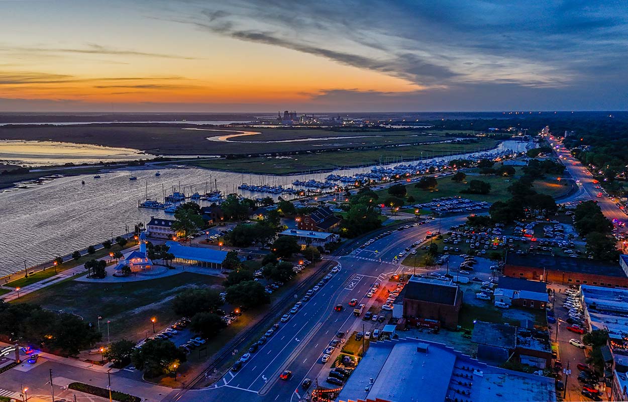 Along Georgia's working coast, the tides connect barrier islands, shrimp boats, oyster beds and coastal farms into one of the Southeast's most distinctive regional food ecosystems.