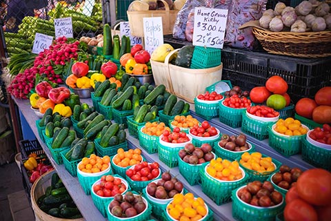 Side Hustle Farmers Market local food community