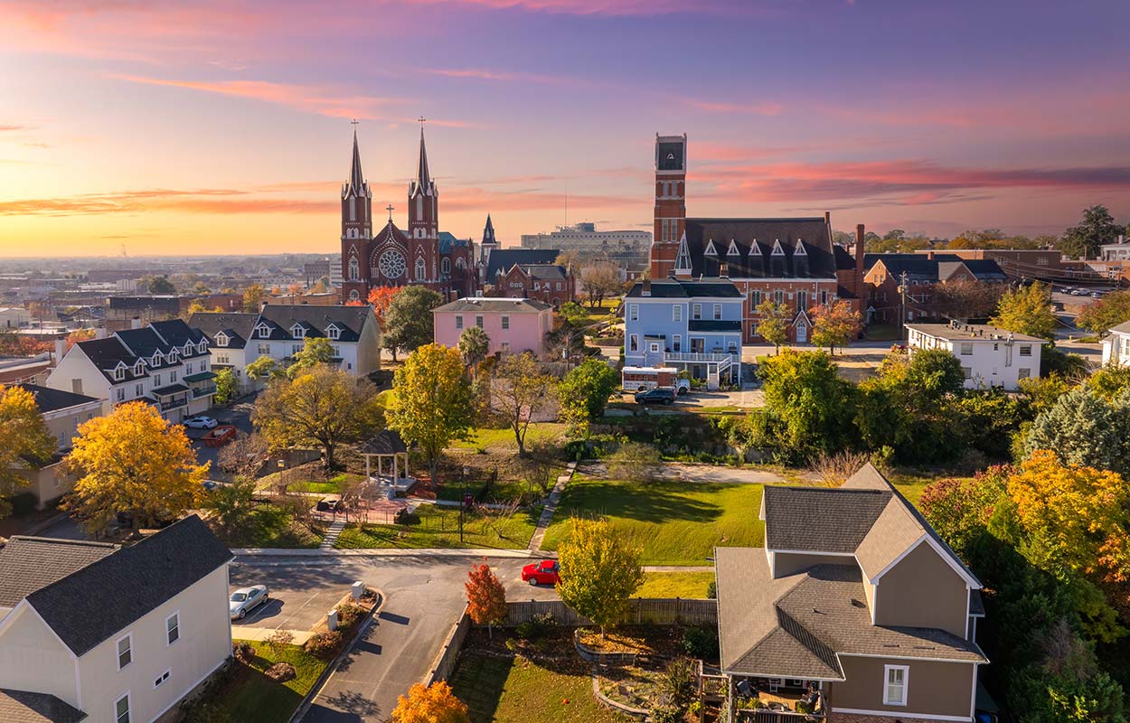 At the center of Georgia, Macon serves as the gateway to one of the South's richest agricultural regions, where generations of farmers continue to shape the flavors of every season