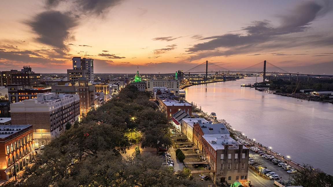 Savannah Georgia local food and coastal food landscape
