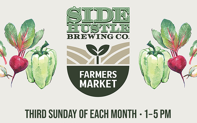 Side Hustle Brewing Farmers Market logo